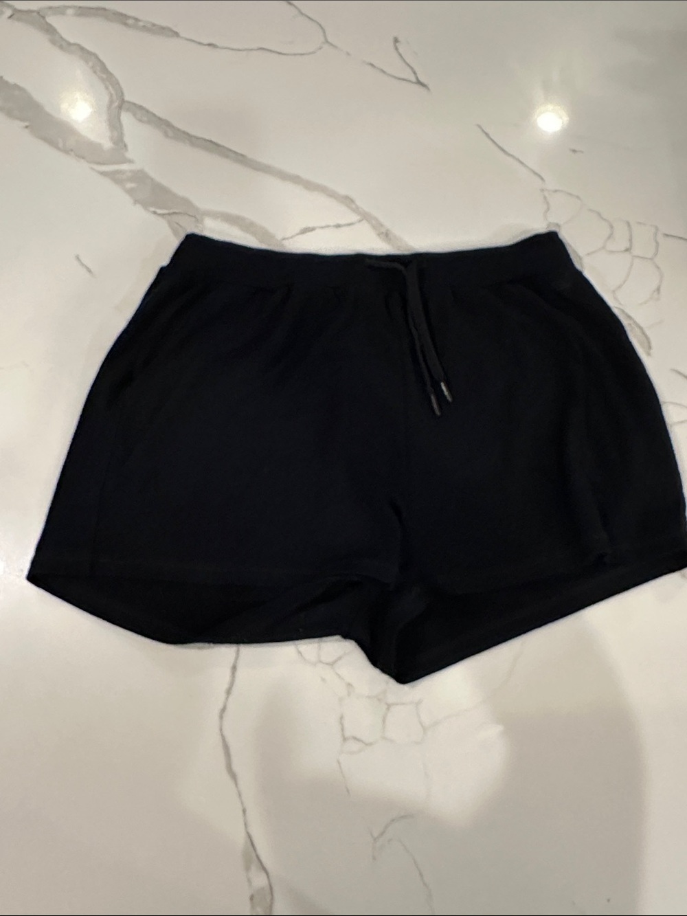 Cozy Earth Women's Black Pull-On Lounge Shorts